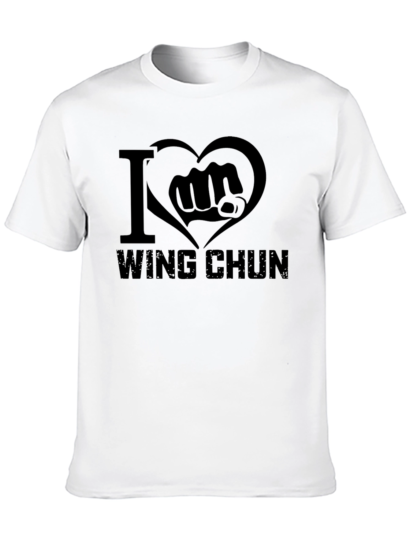 I Love Wing Chun T-Shirt - Martial Arts Design