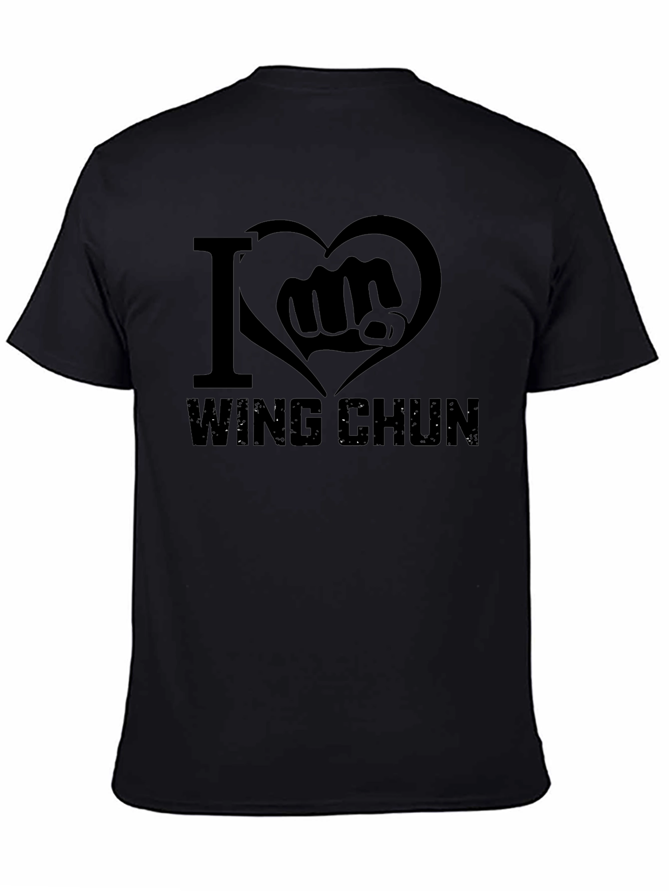 I Love Wing Chun T-Shirt - Martial Arts Design
