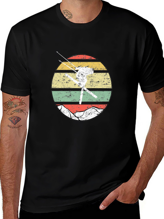 Retro Ski T-Shirt Vintage Style