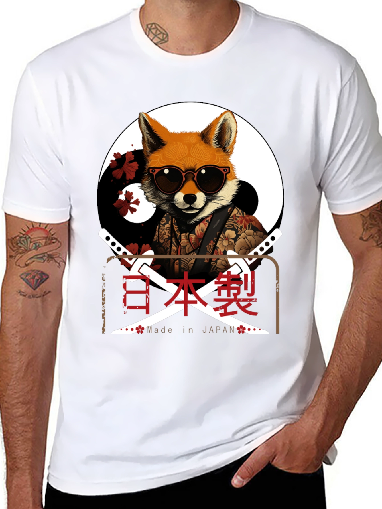 Fox Samurai T-Shirt