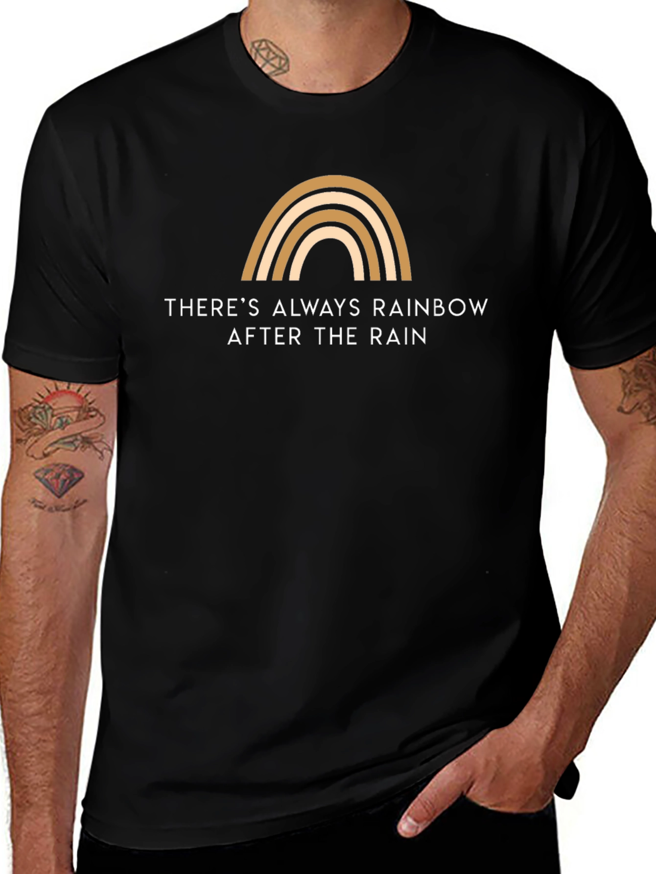 Rainbow After The Rain Graphic Tee