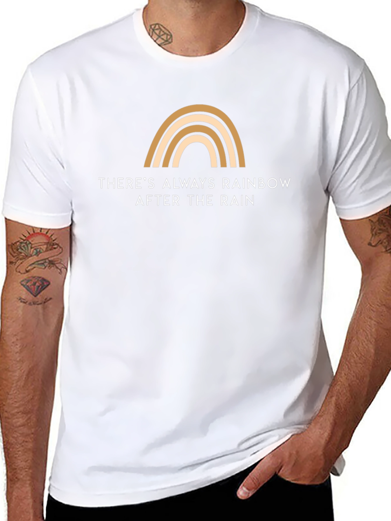 Rainbow After The Rain Graphic Tee
