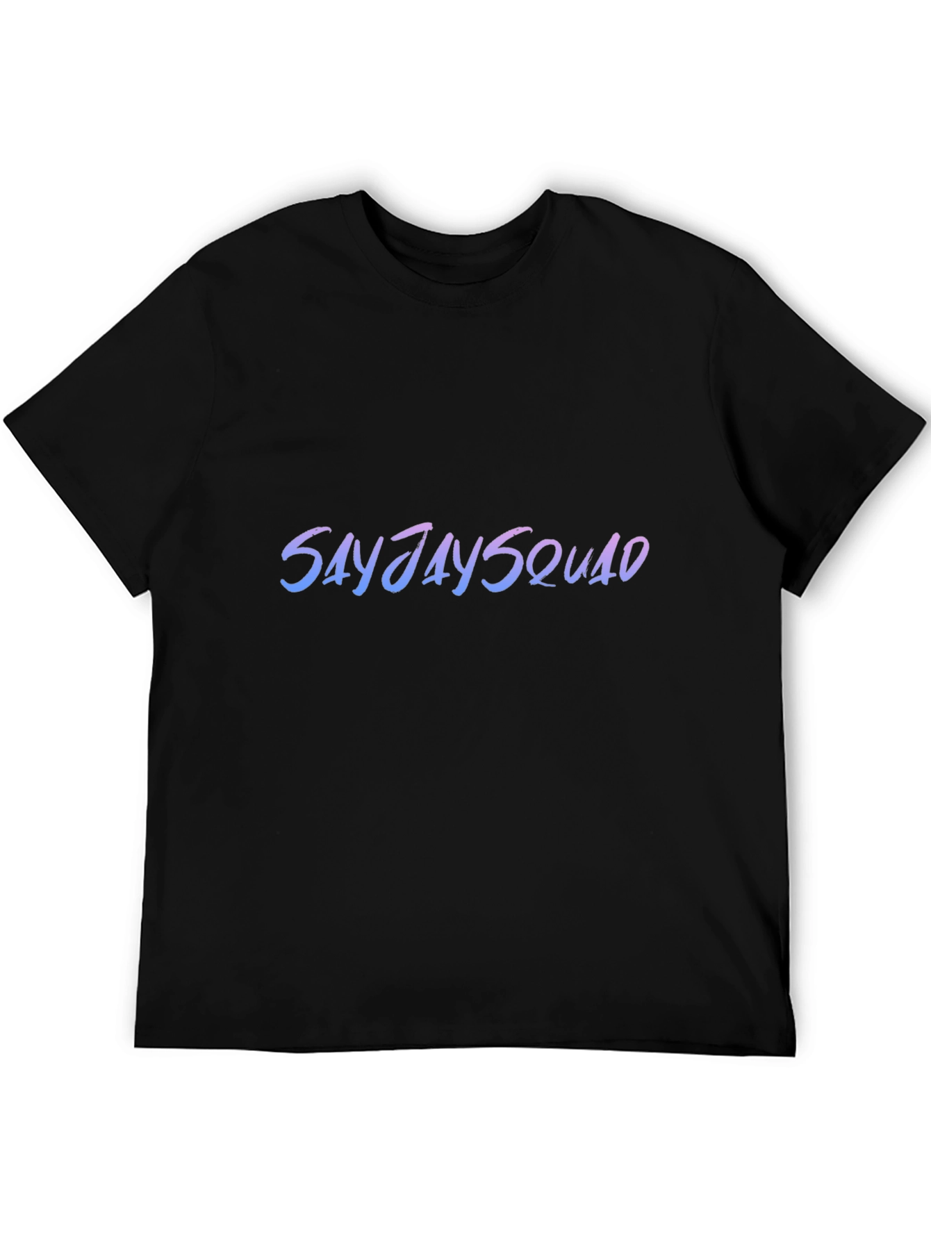 Say Jay Squad Black Graphic T-Shirt
