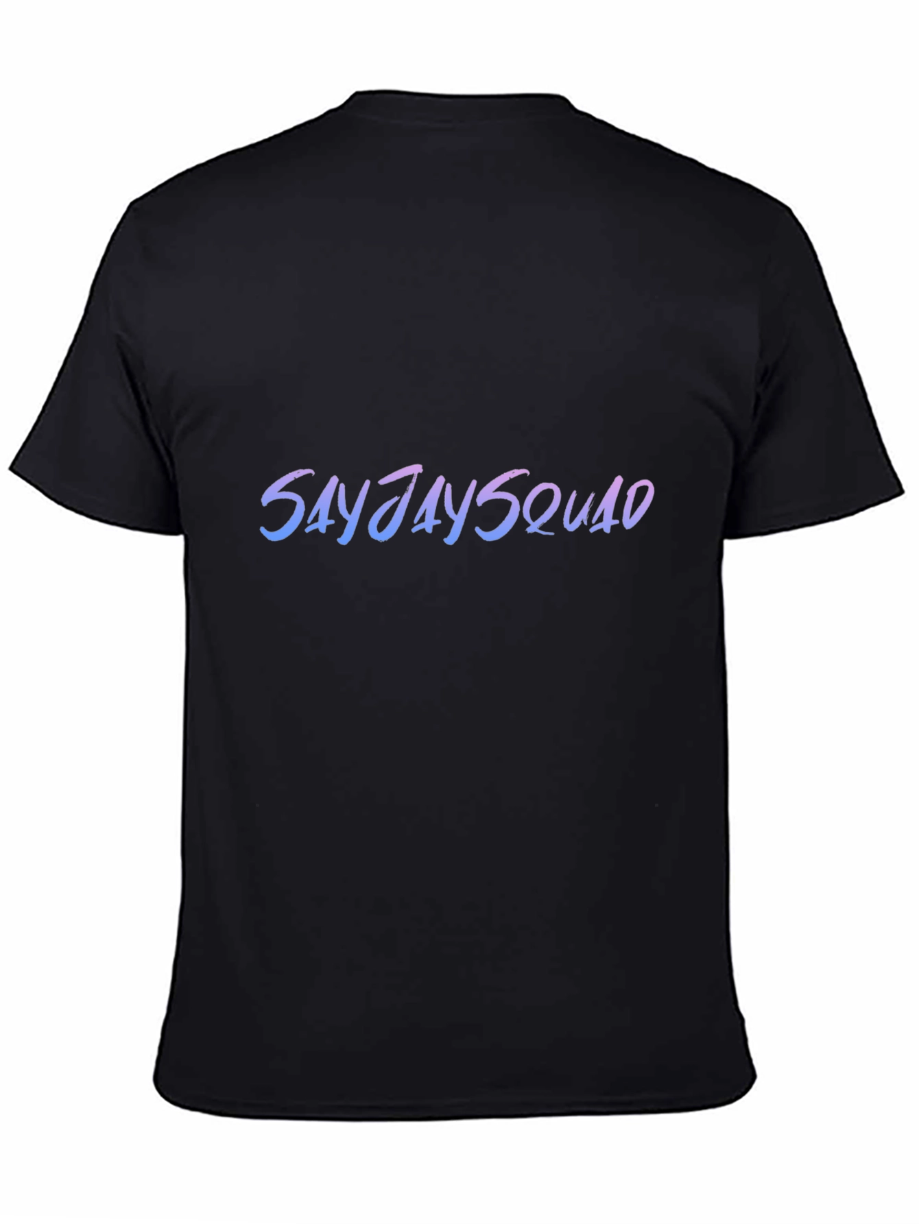 Say Jay Squad Black Graphic T-Shirt