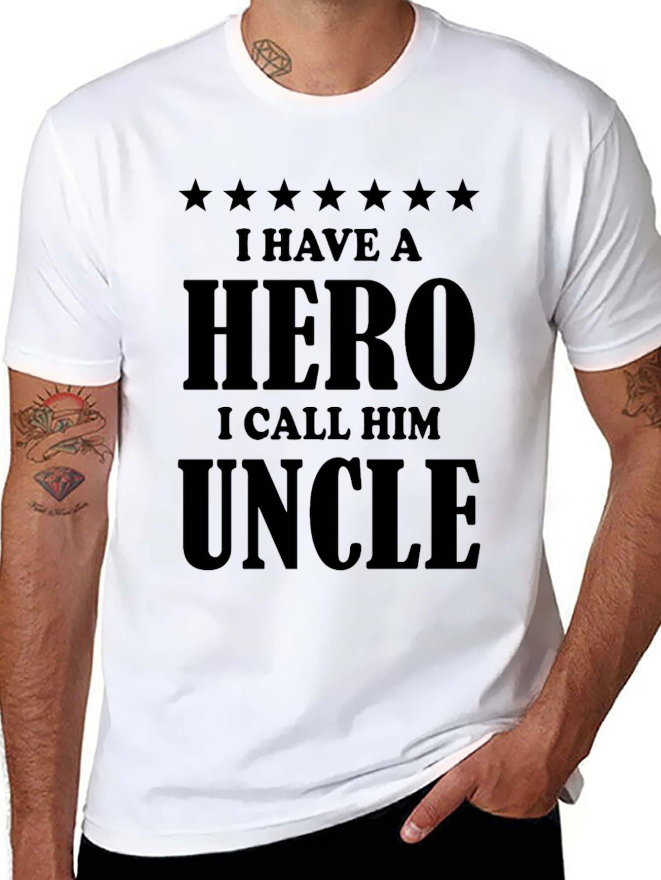 Hero Uncle T-Shirt - Fathers Day Gift