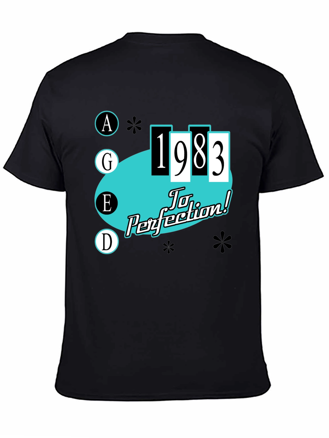 Aged 1983 T-Shirt - To Perfection Birthday Tee