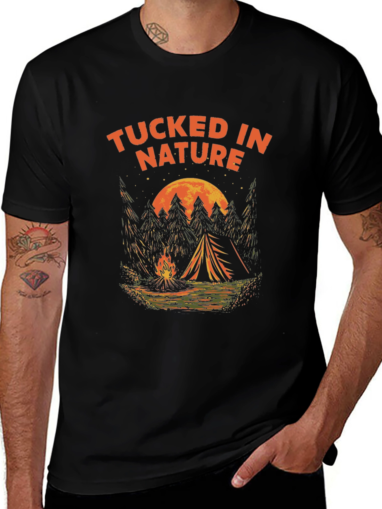Tucked In Nature Graphic Tee