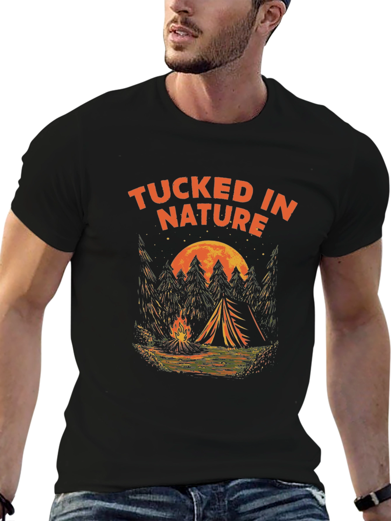 Tucked In Nature Graphic Tee