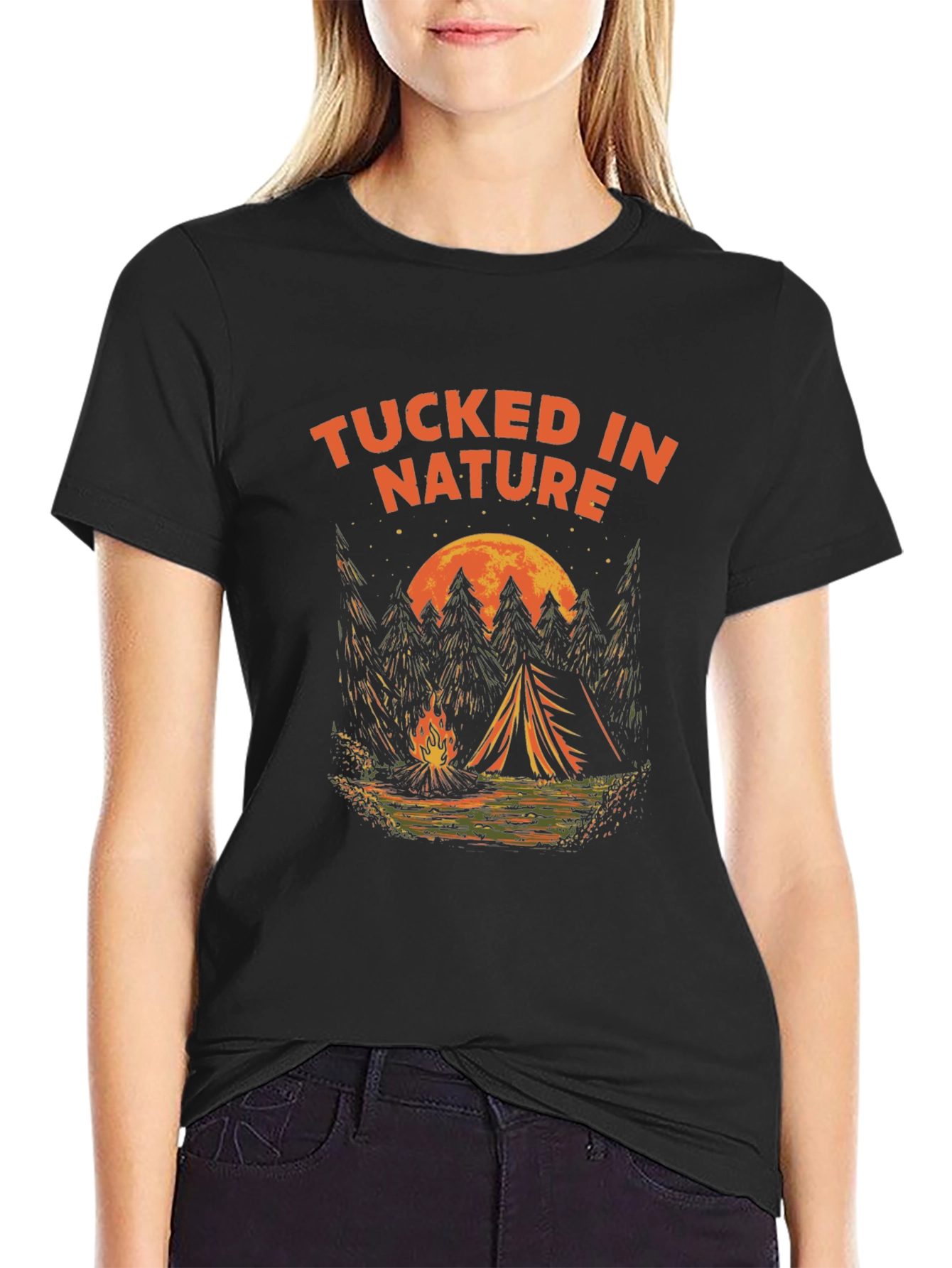 Tucked In Nature Graphic Tee