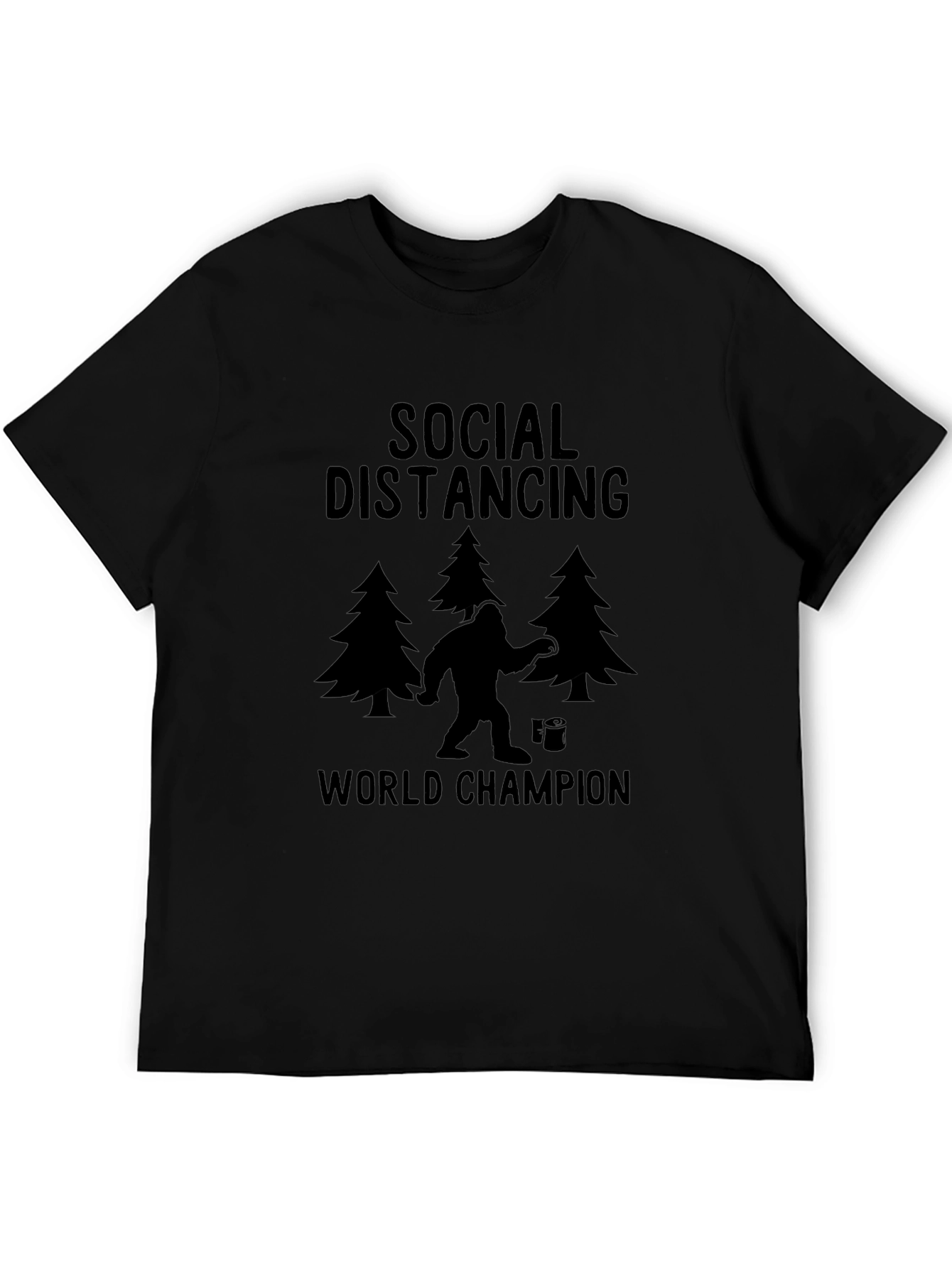 Social Distancing World Champion T-Shirt