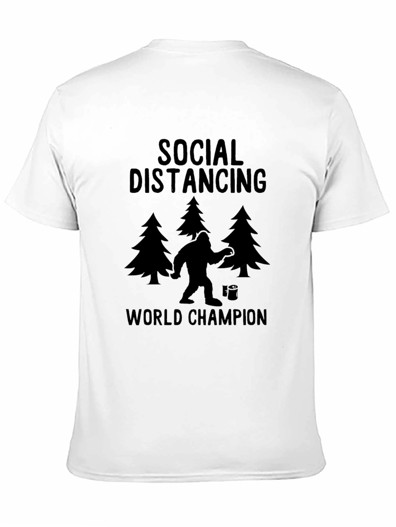 Social Distancing World Champion T-Shirt
