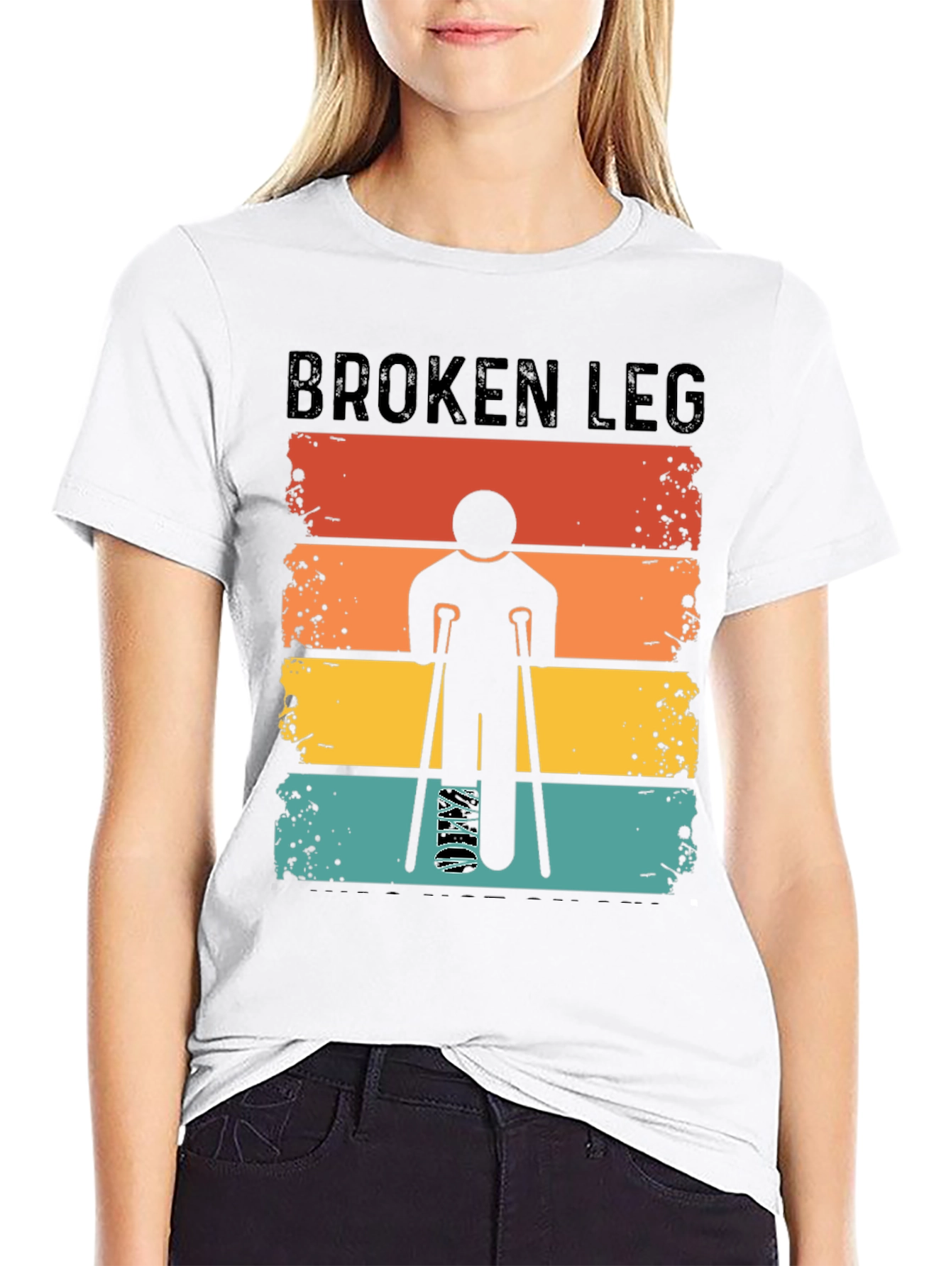 Broken Leg Graphic Tee - Comfort & Style
