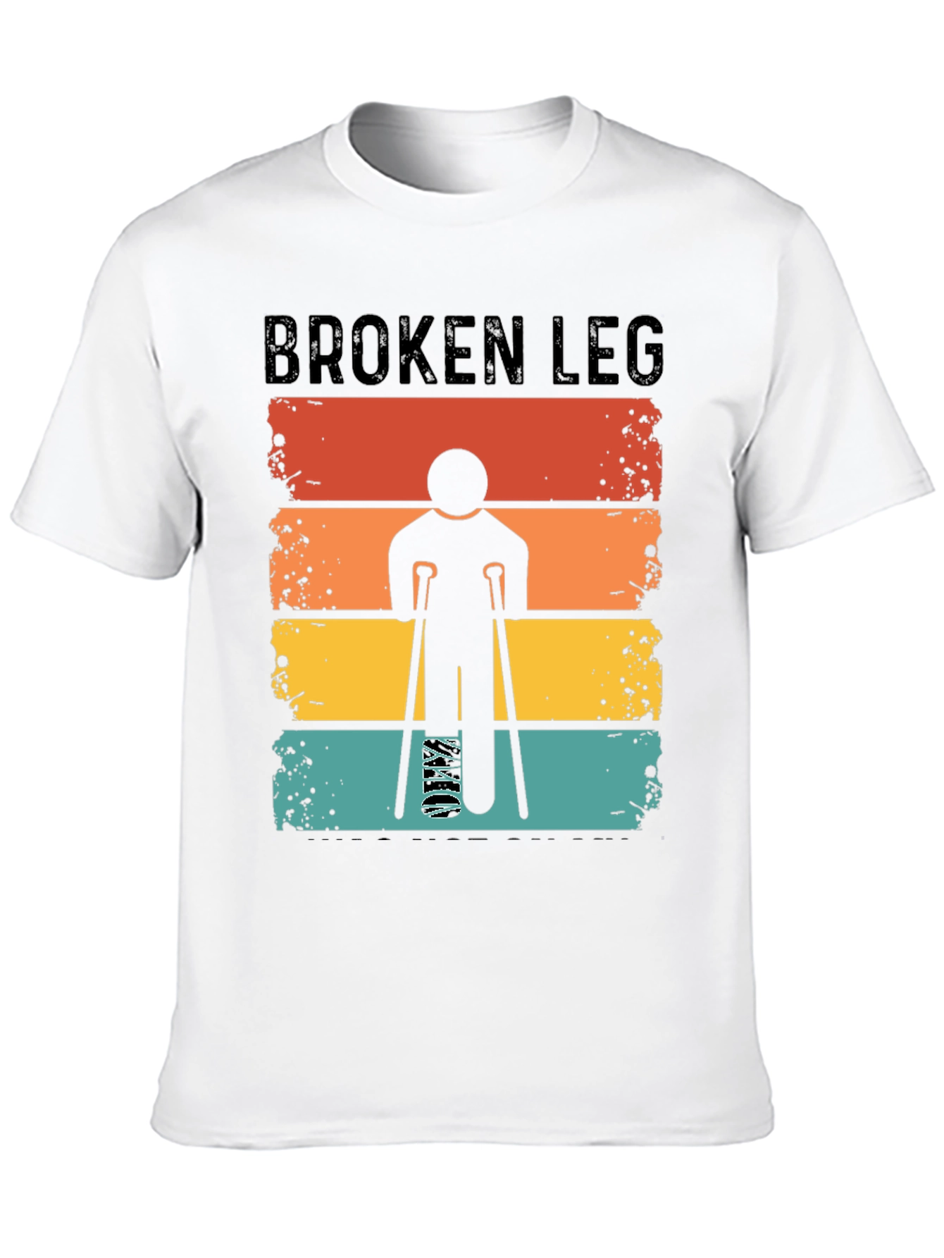 Broken Leg Graphic Tee - Comfort & Style