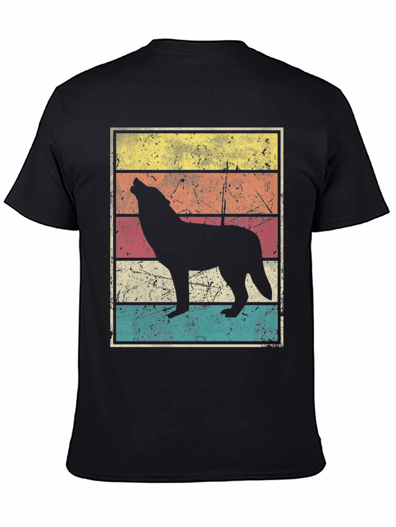 Retro Wolf Graphic Tee