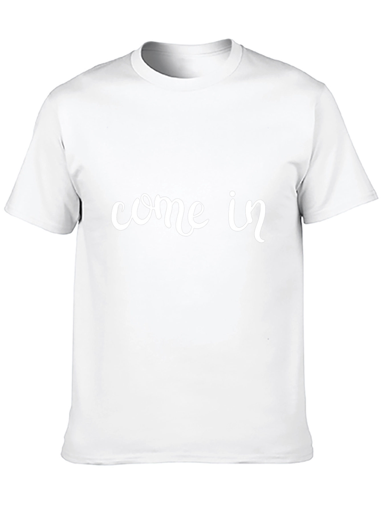 Come In T-Shirt - Casual Black Tee