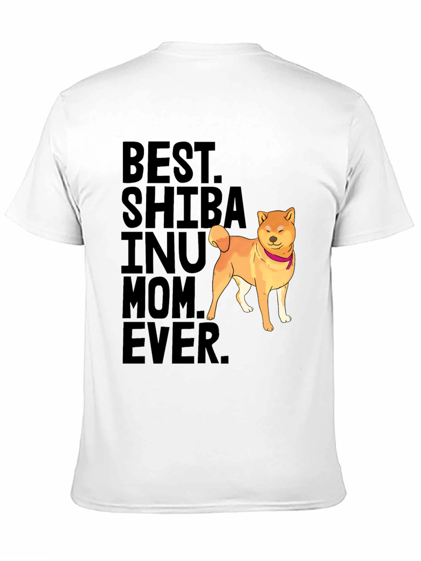Best Shiba Inu Mom Ever Black T-Shirt