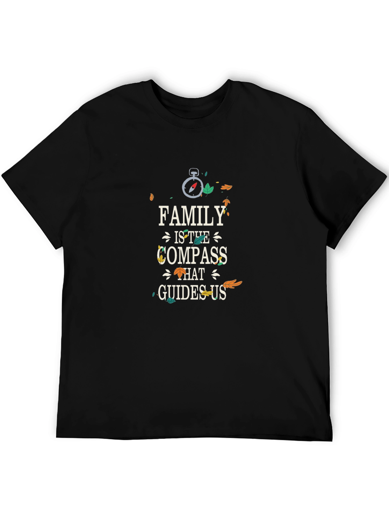 Family Compass T-Shirt - Guides Us Graphic Tee