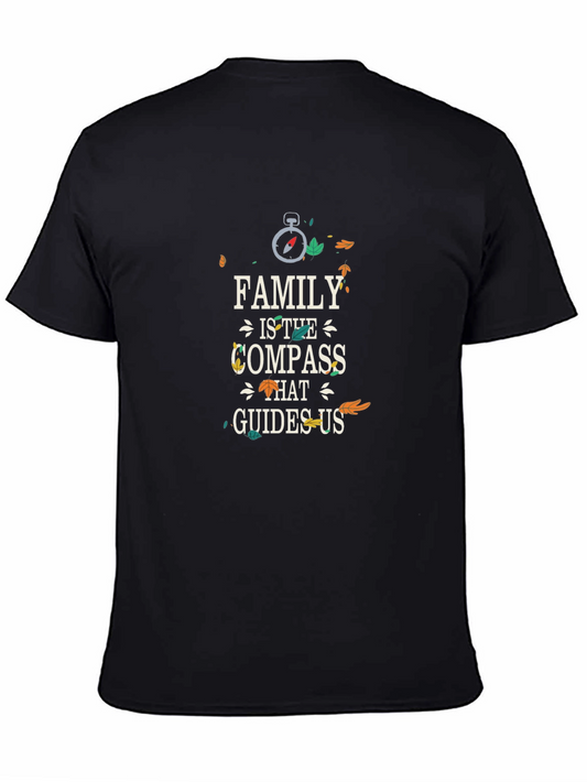 Family Compass T-Shirt - Guides Us Graphic Tee