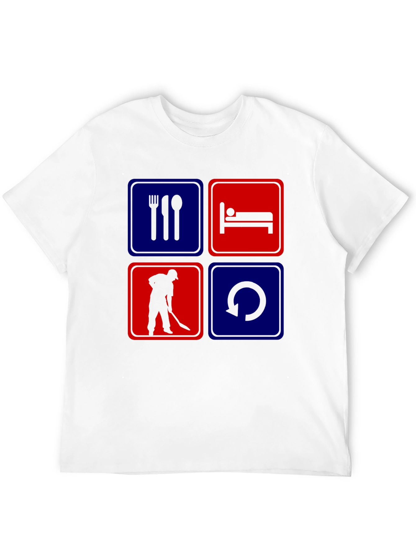 Eat Sleep Hockey Repeat T-Shirt