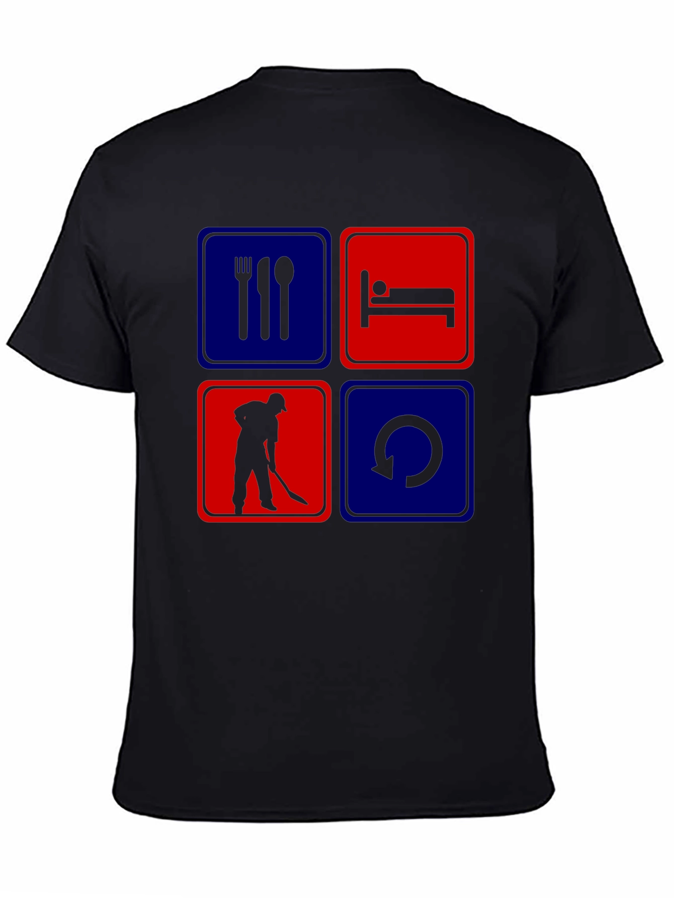 Eat Sleep Hockey Repeat T-Shirt