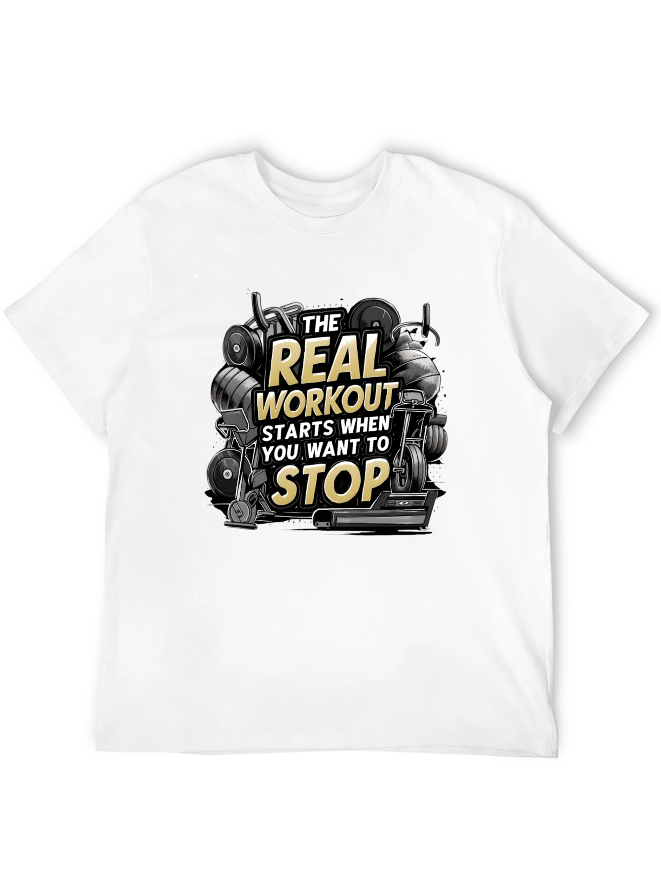Workout Motivation Tee - The Real Workout