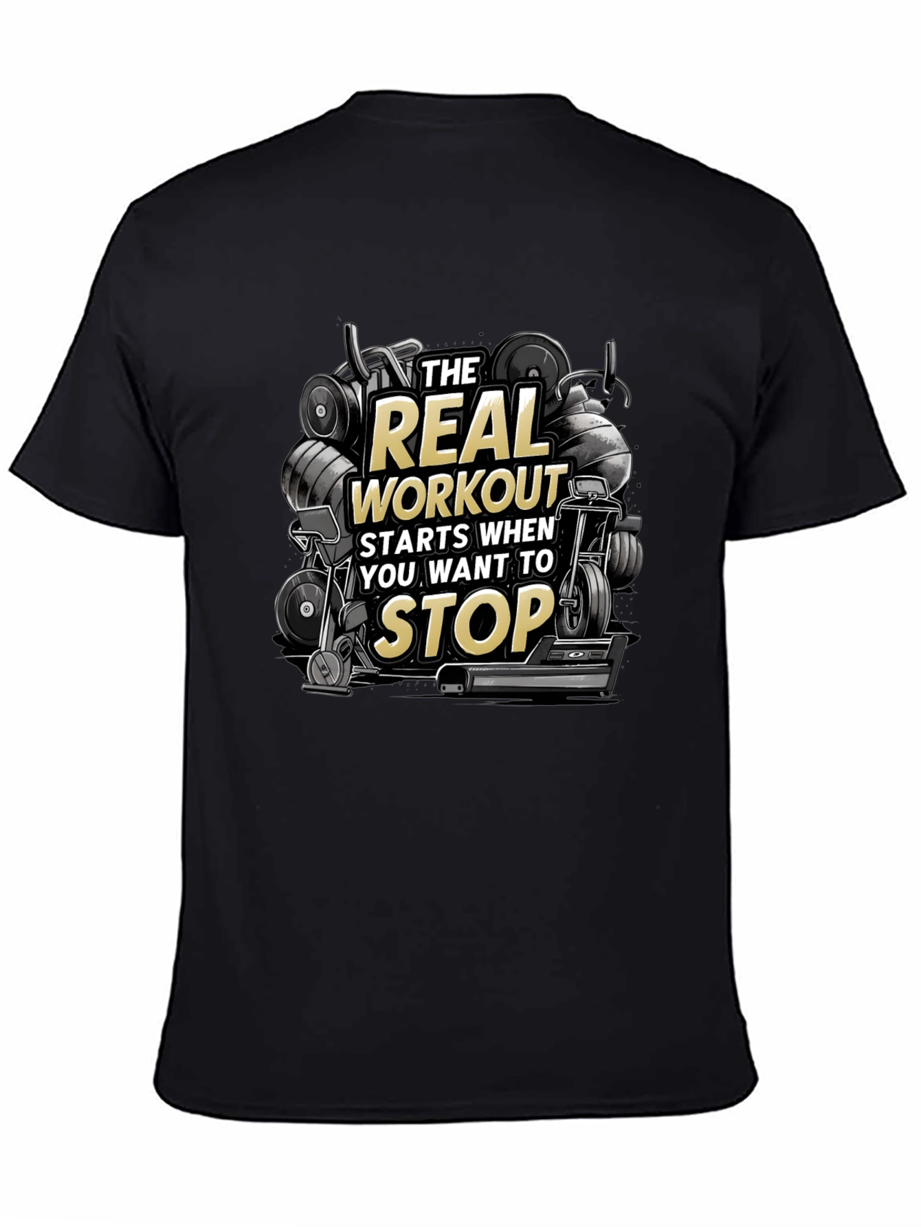 Workout Motivation Tee - The Real Workout