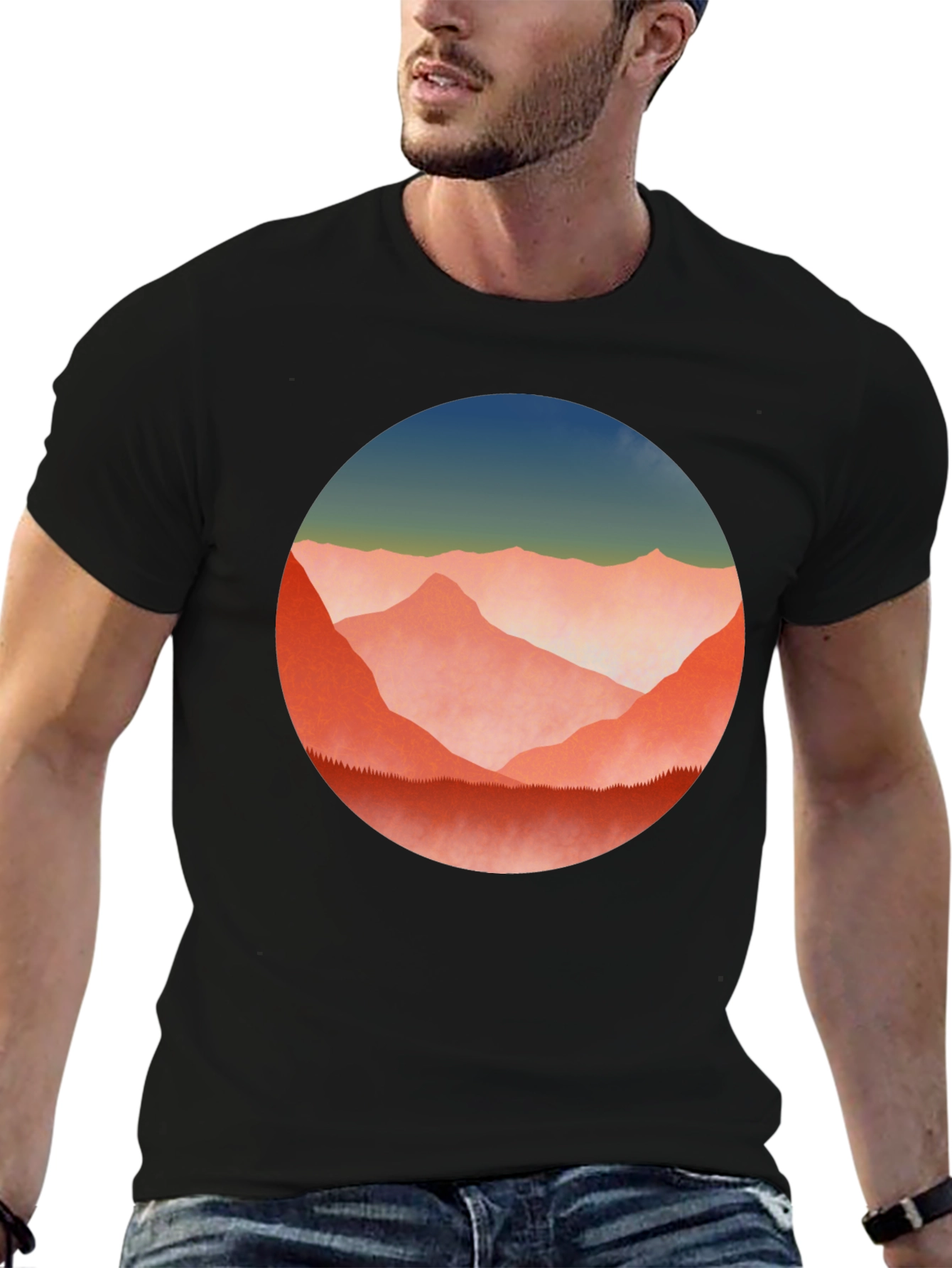 Mountain Sunset Graphic Tee