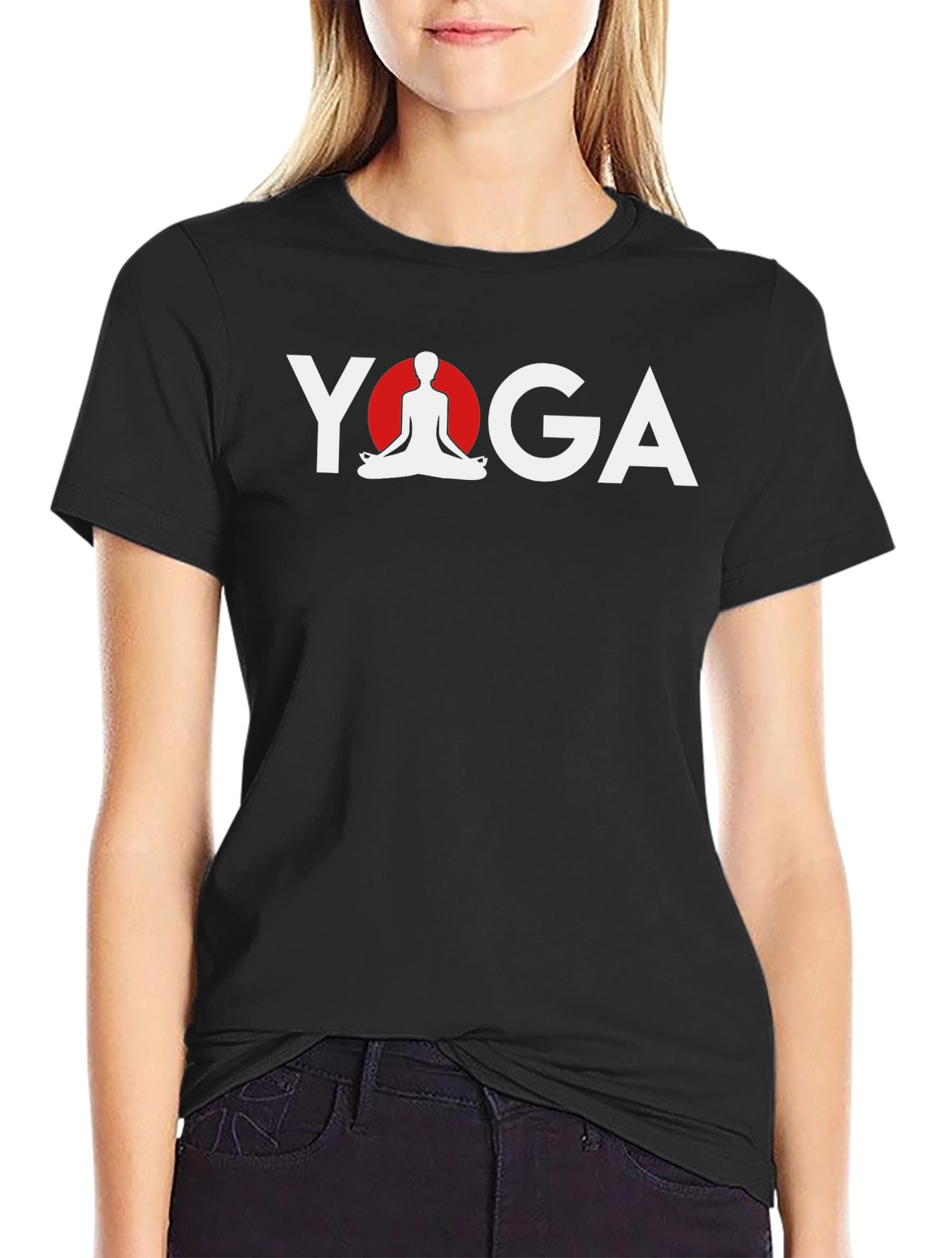 Yoga Meditation Graphic Tee - Zen Relaxation Shirt