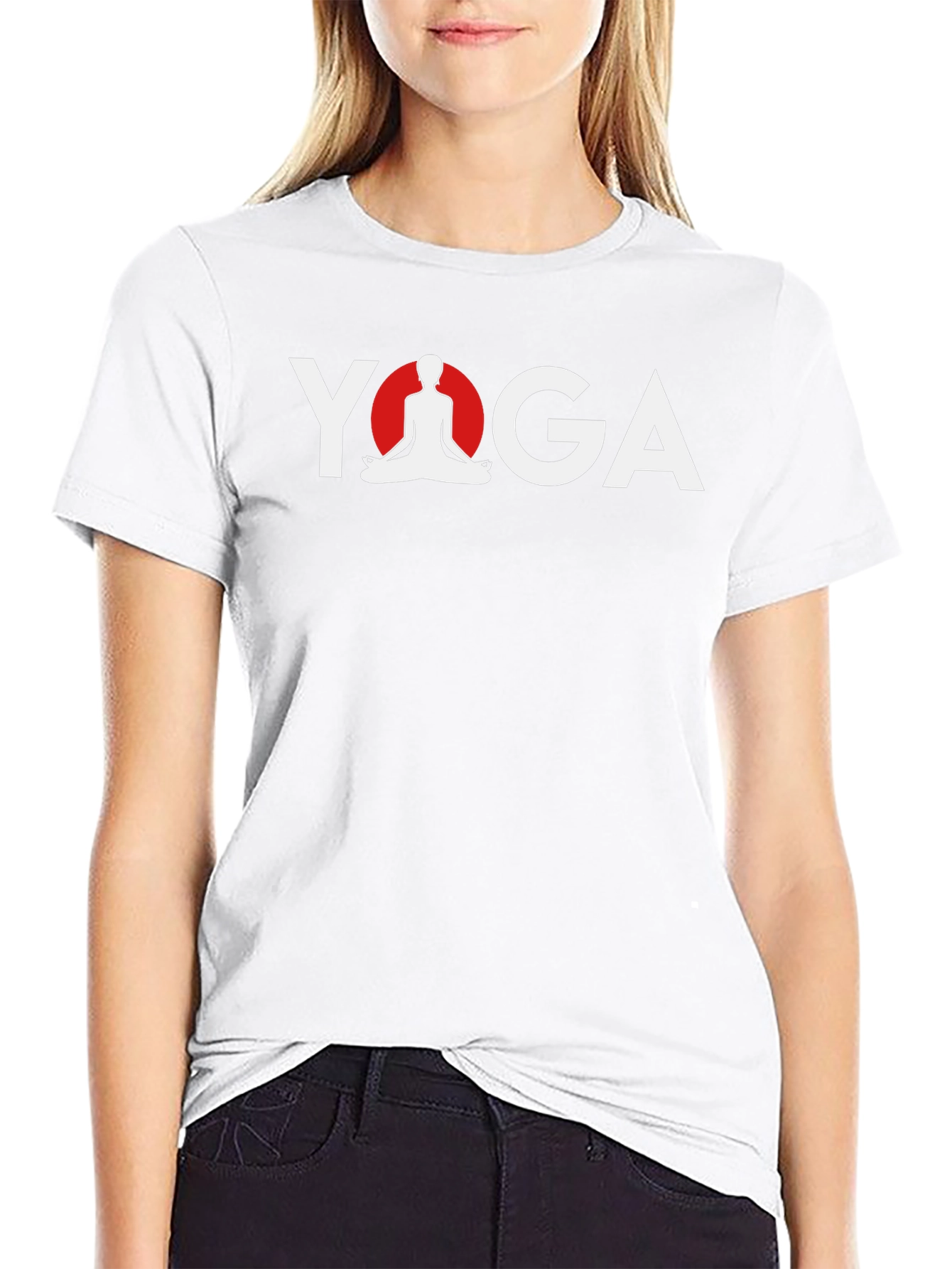 Yoga Meditation Graphic Tee - Zen Relaxation Shirt