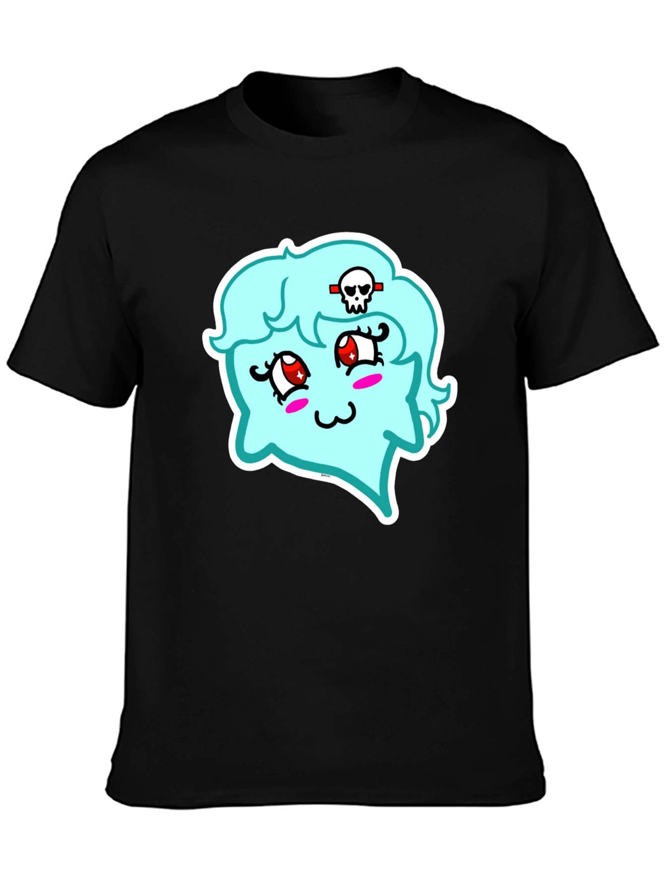 Kawaii Ghost T-Shirt - Spooky Cute Style