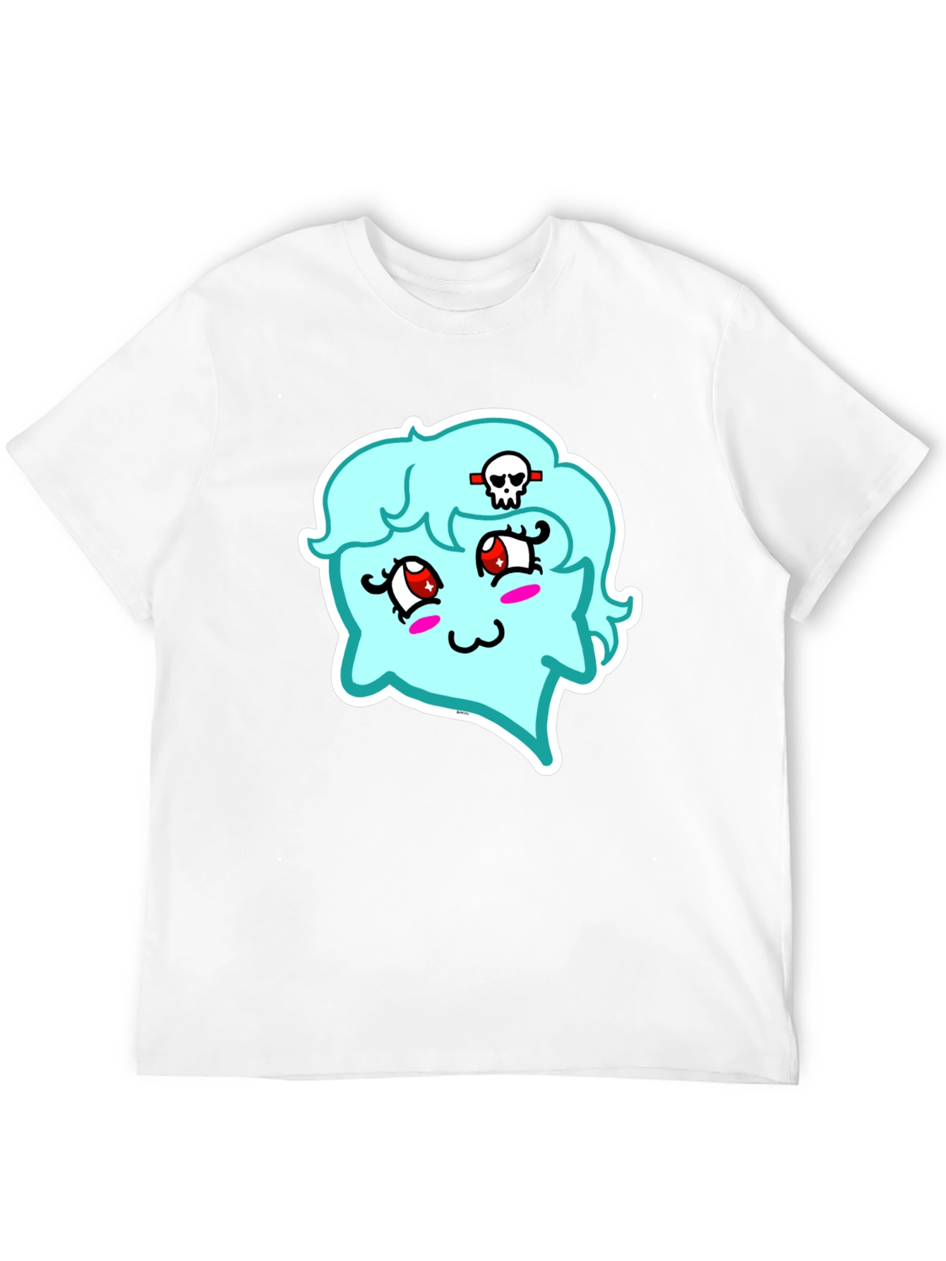 Kawaii Ghost T-Shirt - Spooky Cute Style