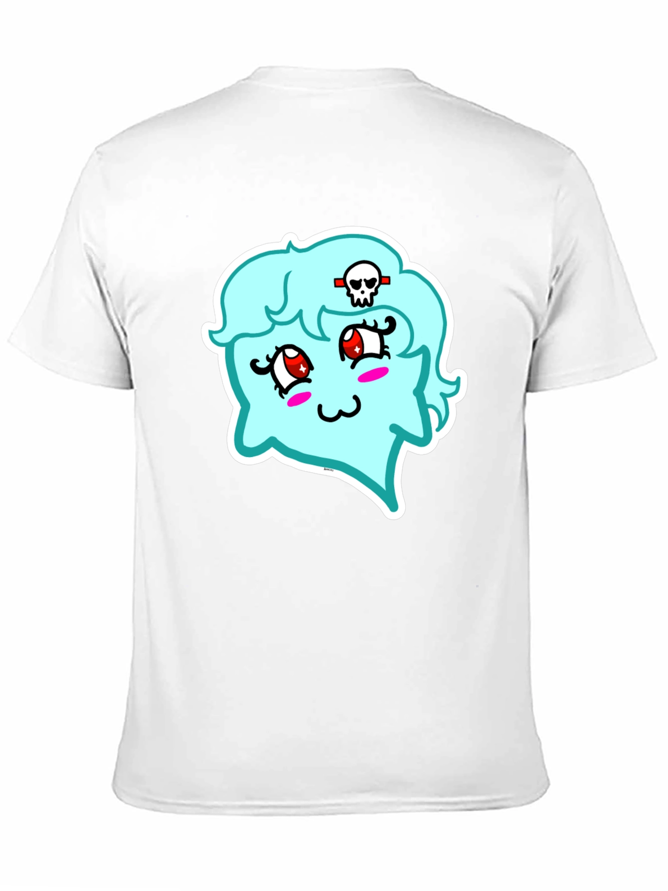 Kawaii Ghost T-Shirt - Spooky Cute Style