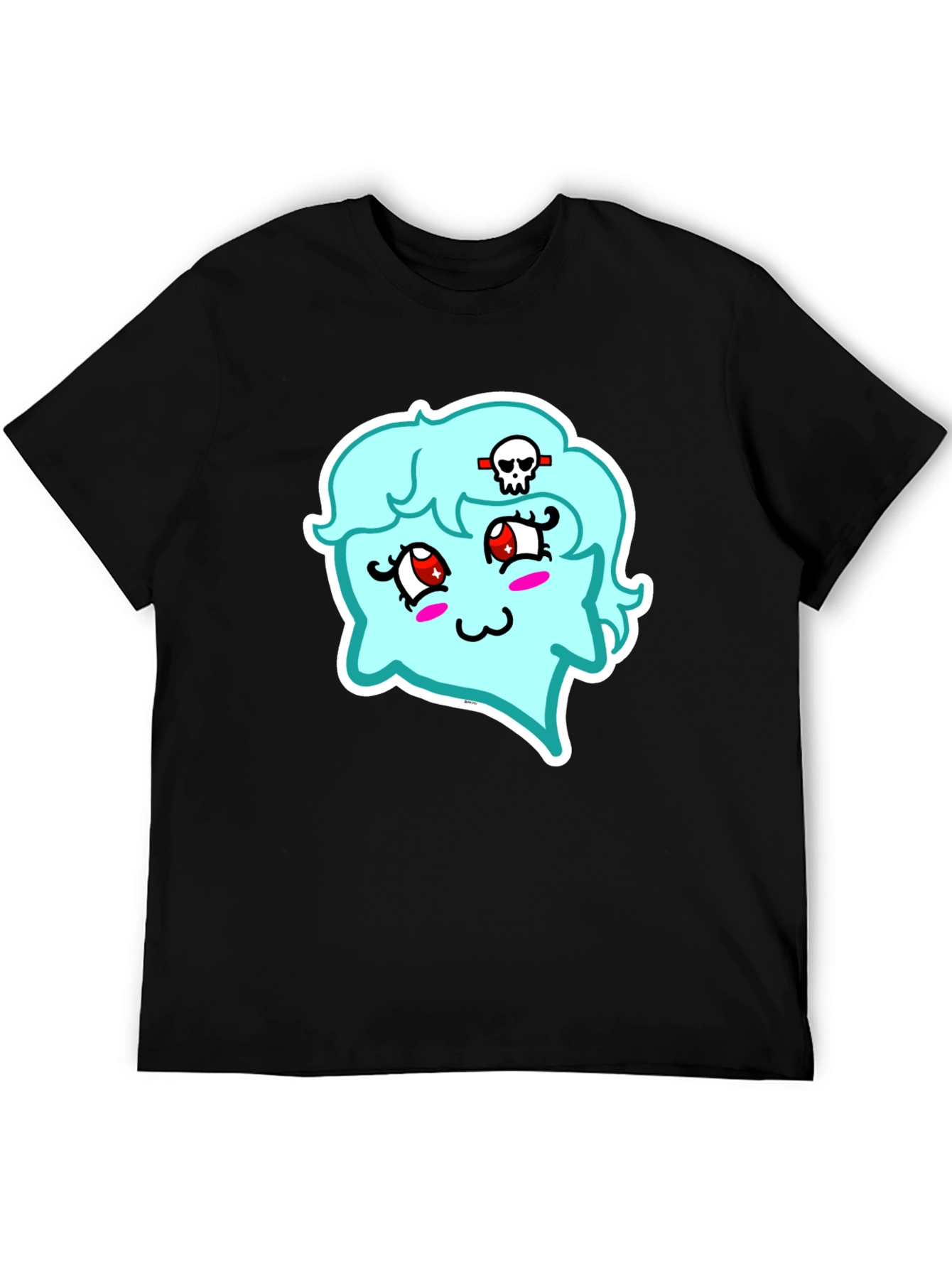 Kawaii Ghost T-Shirt - Spooky Cute Style