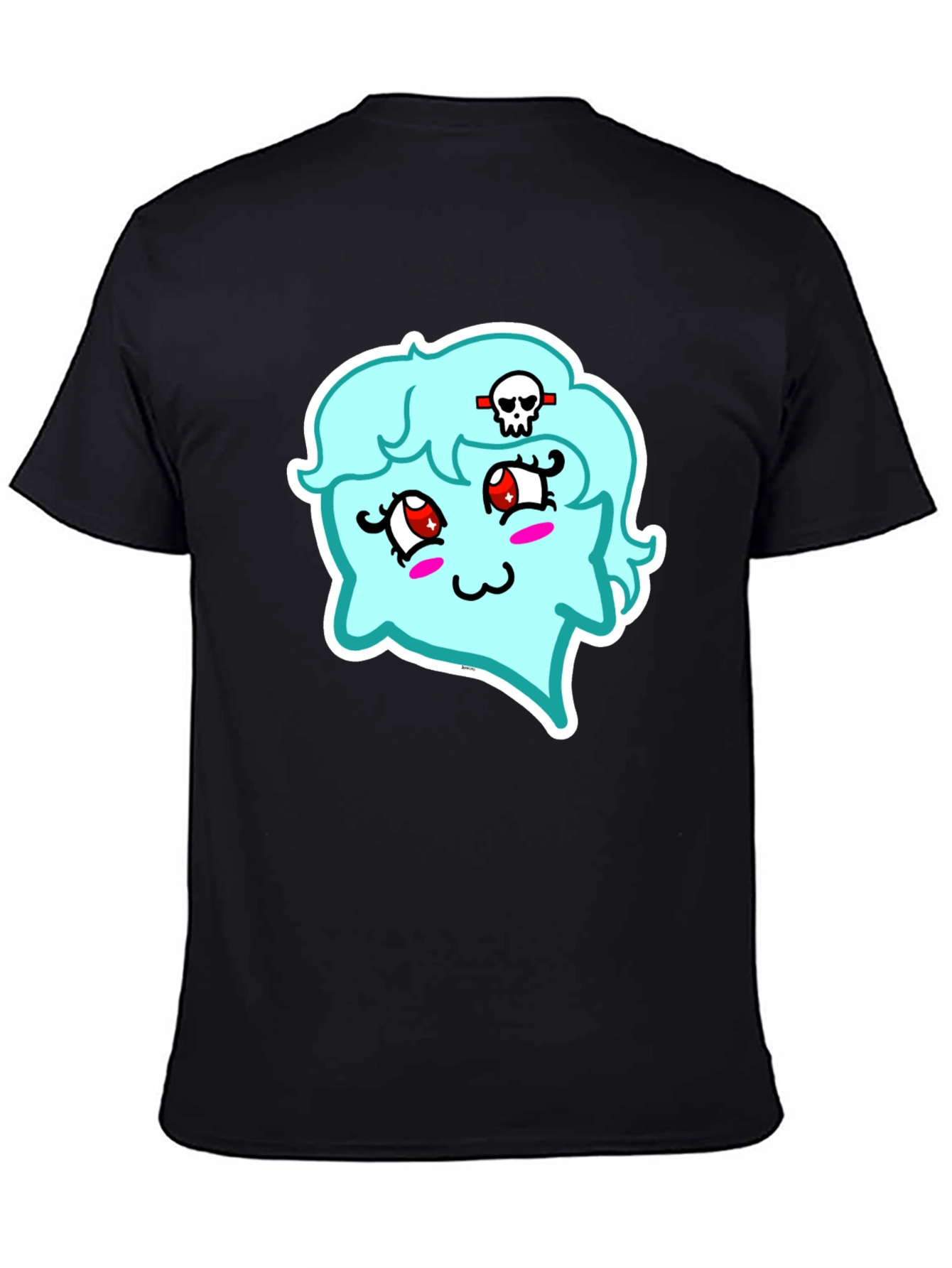 Kawaii Ghost T-Shirt - Spooky Cute Style