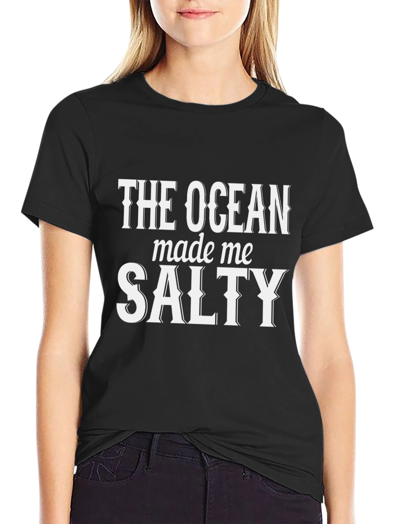 The Ocean Made Me Salty T-Shirt