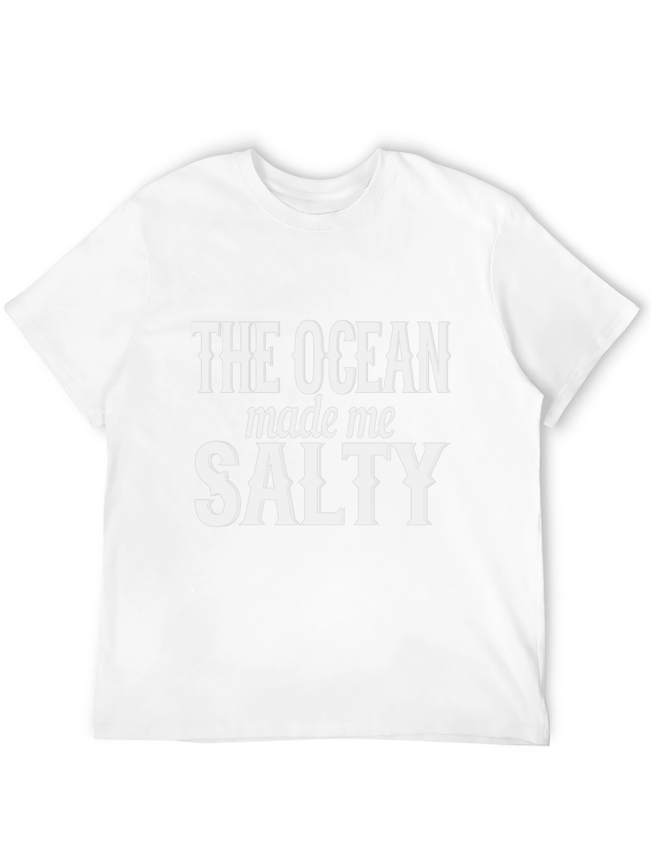 The Ocean Made Me Salty T-Shirt