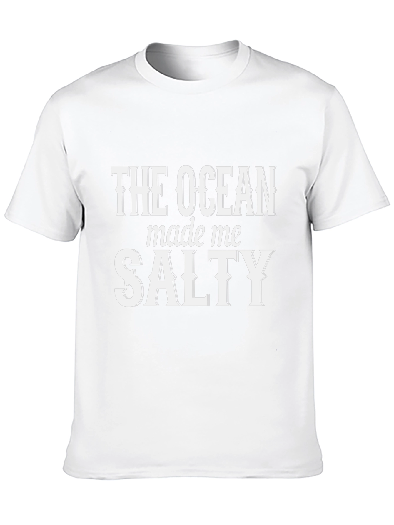 The Ocean Made Me Salty T-Shirt