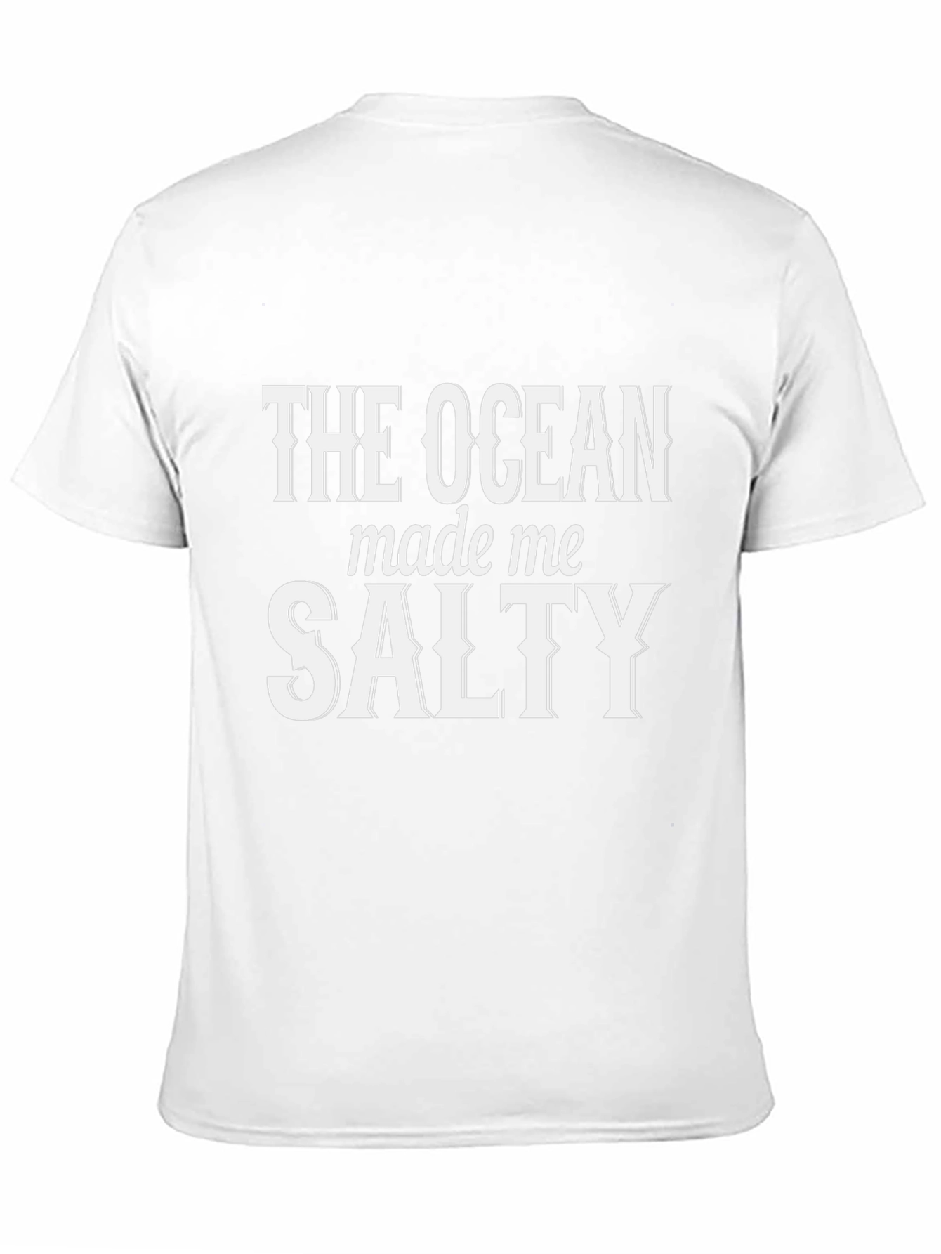The Ocean Made Me Salty T-Shirt