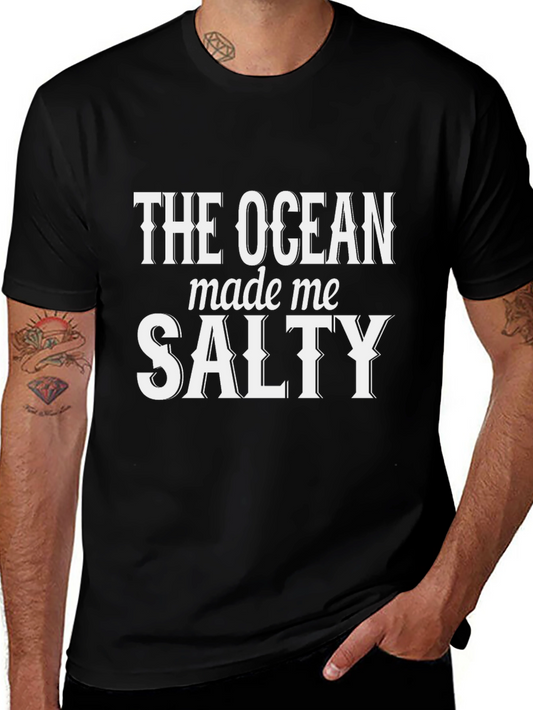 The Ocean Made Me Salty T-Shirt
