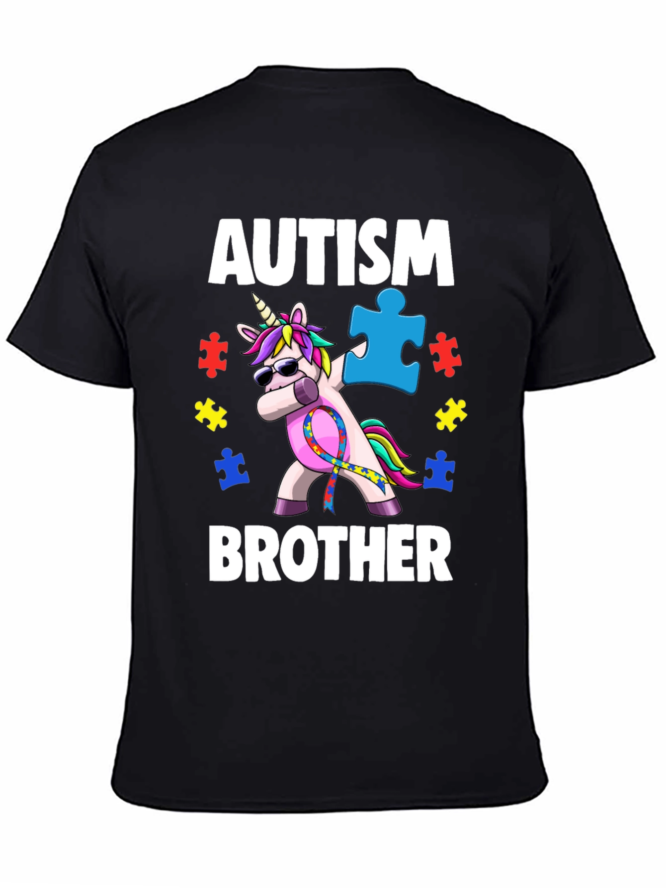 Autism Awareness Brother Unicorn T-Shirt
