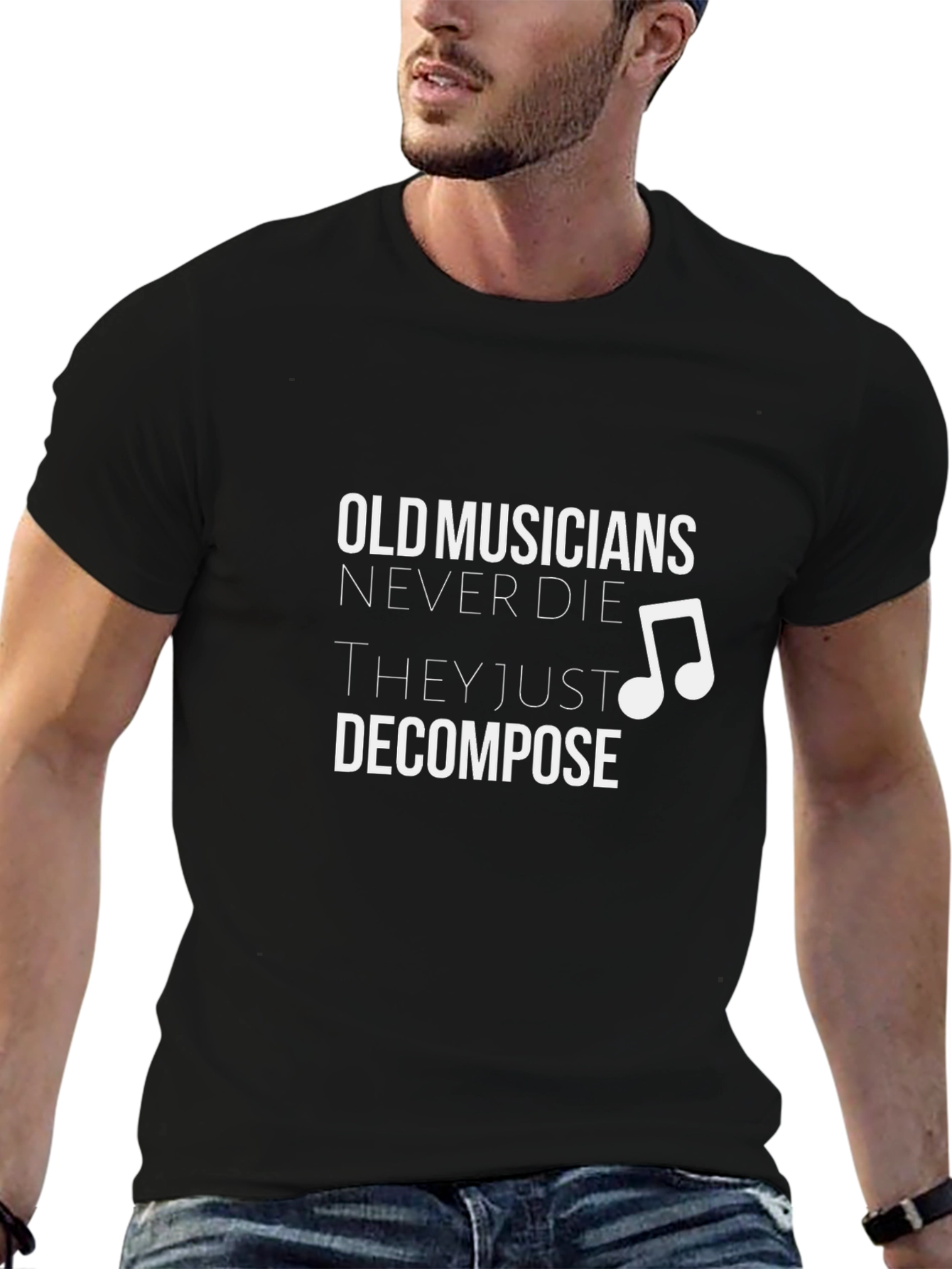 Old Musicians Decompose T-Shirt