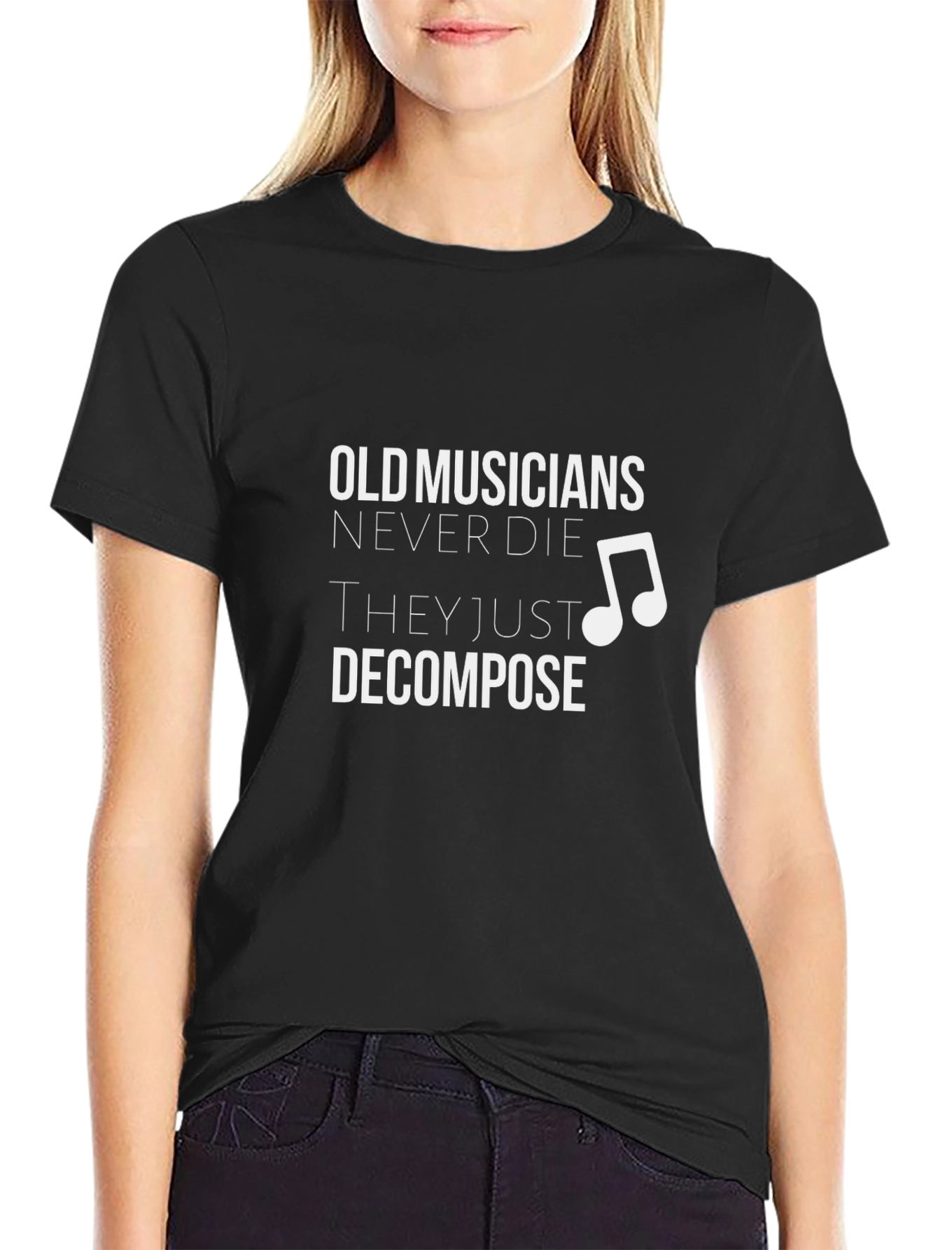 Old Musicians Decompose T-Shirt