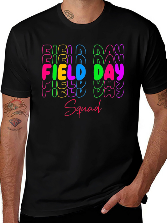 Field Day Squad T-Shirt Colorful