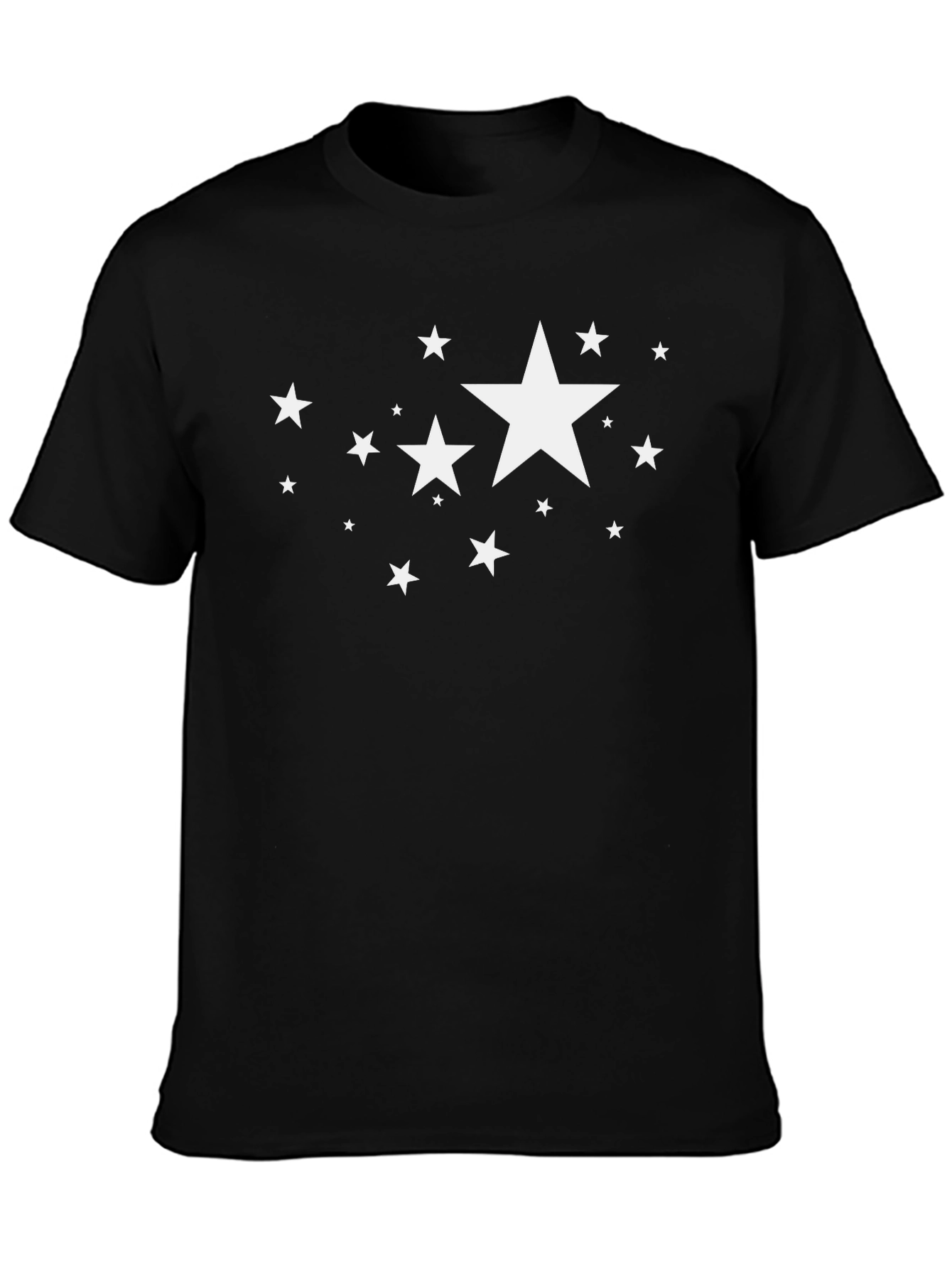 Starry Night Black T-Shirt | Unisex Graphic Tee