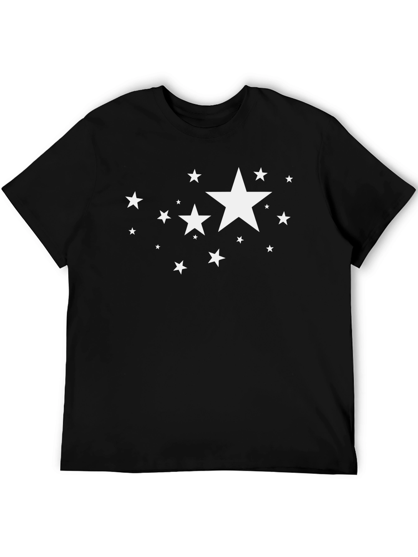 Starry Night Black T-Shirt | Unisex Graphic Tee