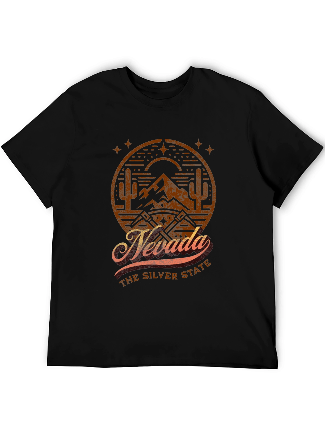Nevada The Silver State Graphic T-Shirt