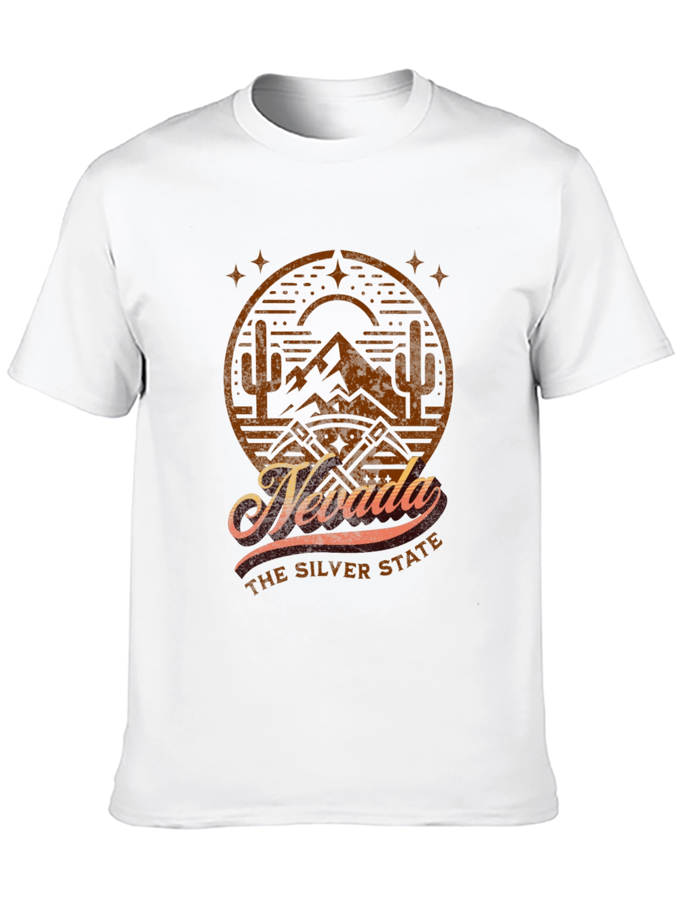 Nevada The Silver State Graphic T-Shirt