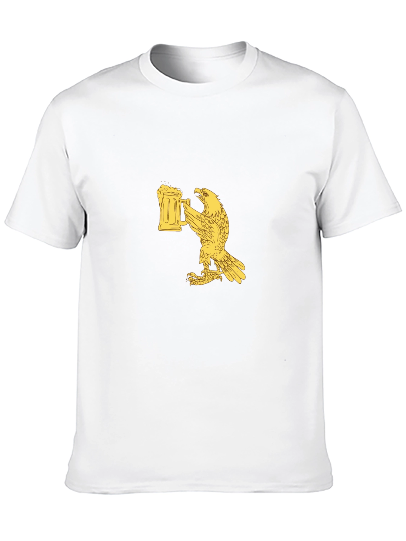 Eagle Beer Stein Graphic Tee - Black T-Shirt