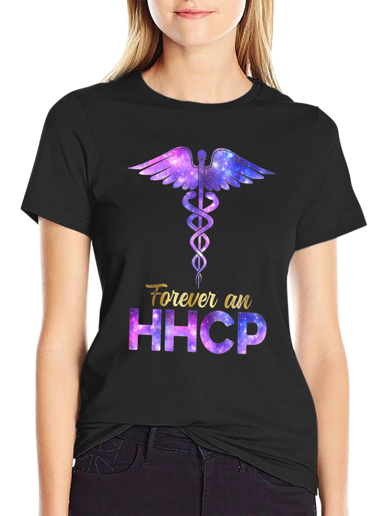Forever an HHCP Galaxy Design T-Shirt