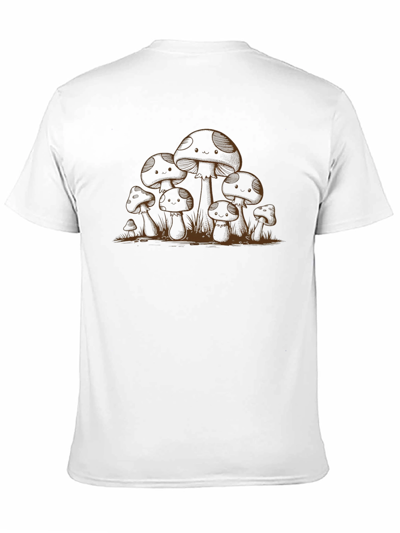 Cute Mushroom Graphic T-Shirt